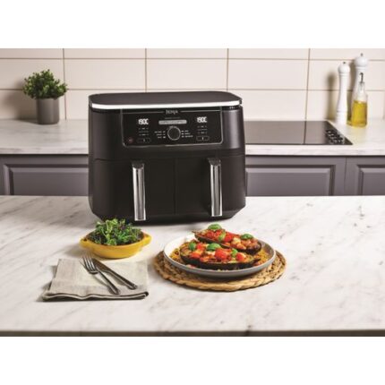 Freidora de Aire Ninja 9,5 L 2470 W Doble Funcionamiento Independiente Negro AF400EU